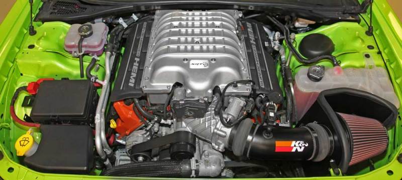 K&N Engineering 69-2550TTK Cold Air Intake System for 2015-2017 Dodge Challenger and Charger 6.2L V8