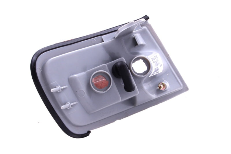 ANZO Euro Corner Lights for 1994-1997 Honda Accord – Chrome Housing with Clear Lens and Amber Reflector, Pair