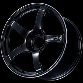 Advan TC4 18x10.5 +15 5x114.3 Racing Black Gunmetallic Wheel - Performance Alloy Rim
