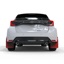 Load image into Gallery viewer, Rally Armor 20-25 Toyota GR Yaris Red Mud Flap with White Logo - Durable Polyurethane Vehicle Protection