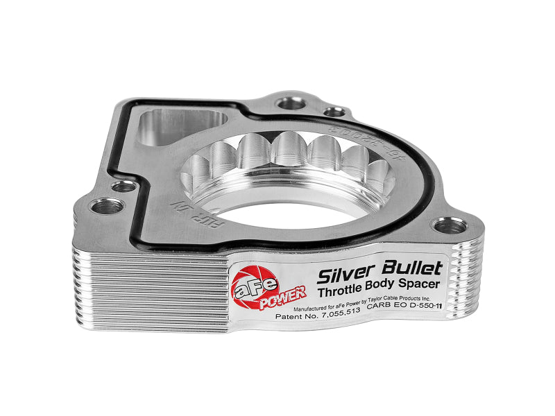 aFe Silver Bullet Throttle Body Spacer Kit for Dodge Dakota and Durango 2005-2009 V8-4.7L/5.7L HEMI