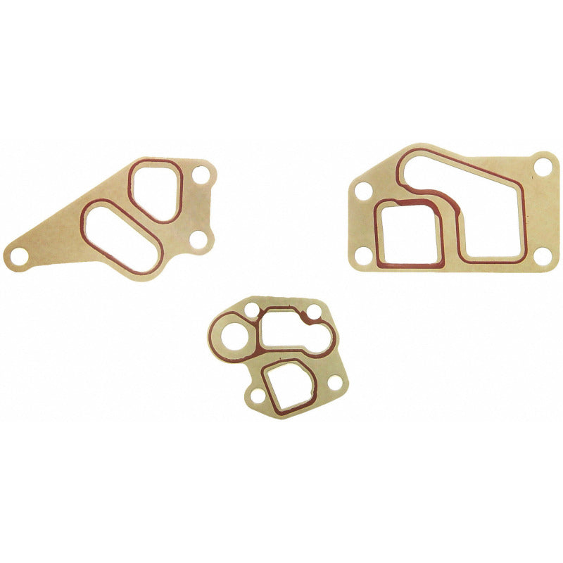 Fel-Pro ES 70689 Engine Oil Filter Adapter Gasket Set for Ford F-350