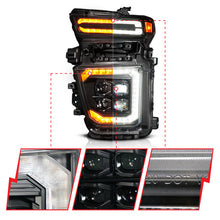 Load image into Gallery viewer, ANZO Z-Series Full LED Projector Headlight for Chevy Silverado 2500/3500 2020-2023 Driver Side