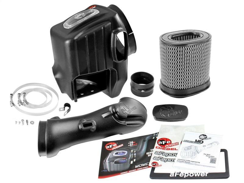 aFe Momentum HD Pro DRY S Stage-2 Si Cold Air Intake System for 2011-2015 Ford F-250 Super Duty V8-6.7L Diesel Trucks