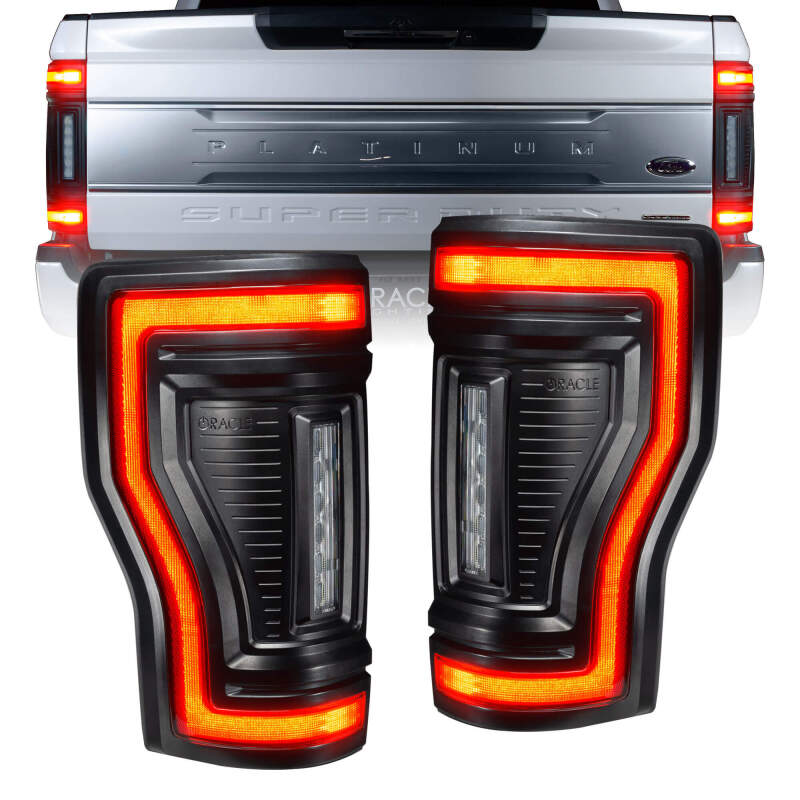 Oracle Lighting Flush Mount LED Tail Lights for 2017-2022 Ford F-250 and F-350 Super Duty Trucks