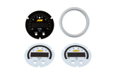 AEM X-Series 0-100 PSI / 0-7 Bar Pressure Gauge Accessory Kit with Silver Bezel and Custom Faceplates