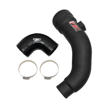 Load image into Gallery viewer, Injen Cold Side Intercooler Charge Pipe for 2017-2022 Ford F-250/F-350 V8-6.7L Turbo Diesel – Wrinkle Black (Part No. SES9004ICPCWB)