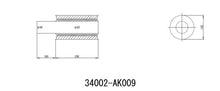 Load image into Gallery viewer, HKS Universal Exhaust System Extension, 130-65mm, Stainless Steel Part Number HKS34002-AK009