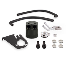 Load image into Gallery viewer, Mishimoto 11-16 Ford 6.7L Powerstroke Baffled Oil Catch Can Kit with High-Flow Ventilation and Steel Mounting Bracket