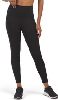 Yogalicious Women's High Rise Black Leggings