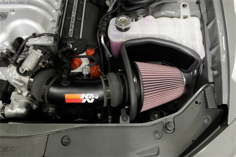 K&N Engineering Cold Air Intake System for 2017-2022 Dodge Challenger and Charger - Part Number: KNn69-2553TTK