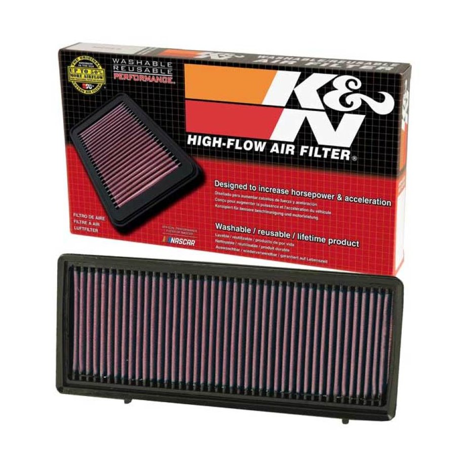 K&N Engineering 33-2374 High-Flow Drop-In Air Filter for Nissan Altima 2.5L-4L