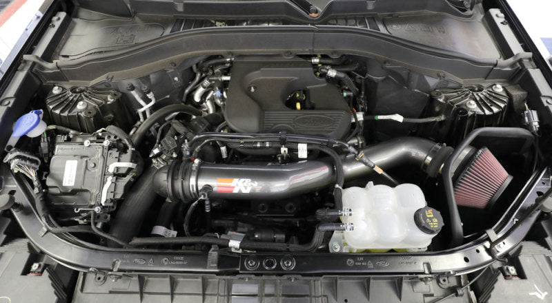 K&N Engineering High Flow Performance Intake Kit for 2020-2022 Ford Explorer 2.3L L4 F/I * Part Number KN77-2594KC