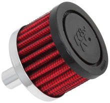 Load image into Gallery viewer, K&amp;N Engineering Crankcase Vent Filter Part #62-1010 - 1/2 inch Diameter with Steel Base for Classic and Racing Engines