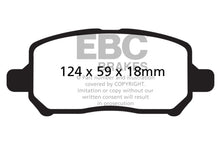 Load image into Gallery viewer, EBC Greenstuff 2000 Series Front Brake Pads DP21660 for Chevrolet Cobalt and Pontiac G5