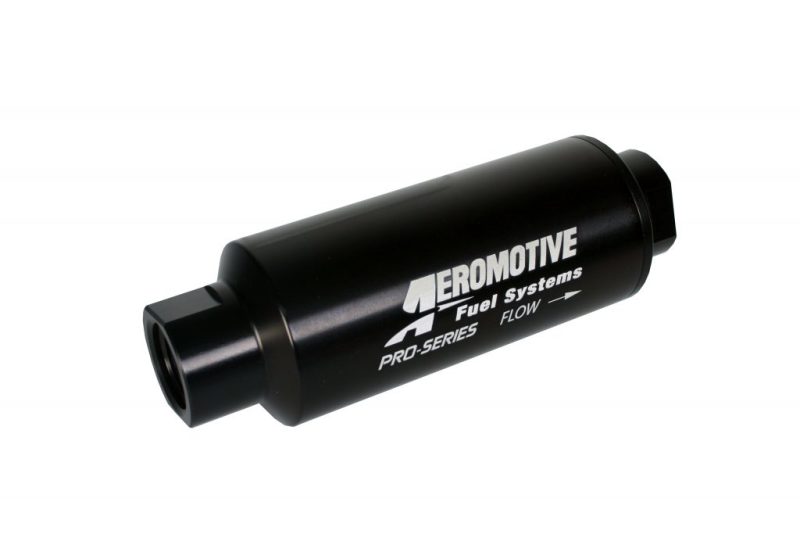 Aeromotive Pro-Series In-Line Fuel Filter with ORB-12 Port * 10 Micron Microglass Element