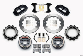 Wilwood Narrow Superlite 4R Rear Parking Brake Disc Kit with 13-14 Inch Rotors - Part Number WIL140-12435
