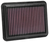 K&N Engineering 33-5087 High-Flow Reusable Air Filter for 2018-2020 Nissan Kicks and Versa
