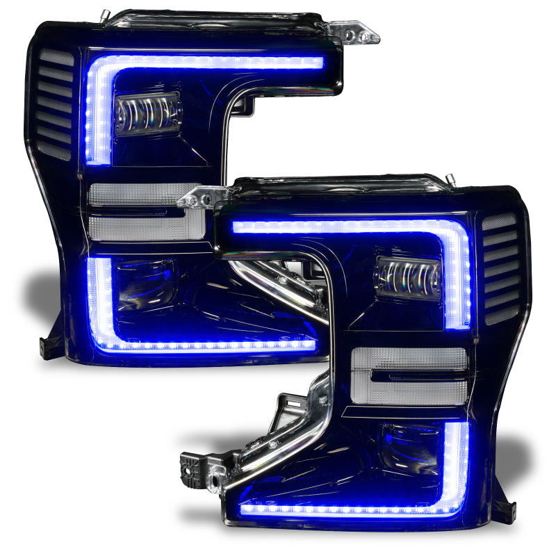 Oracle Lighting Dynamic ColorSHIFT Headlight DRL Kit for 2020-2022 Ford F-250 and F-350 Super Duty with Switchback Turn Signals