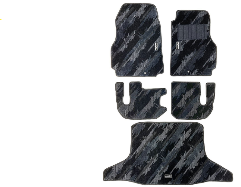 HKS Floor Mats for Nissan R35 GTR Full Set October LHD - Custom Automotive Floor Protection