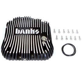 Banks Power 85-19 Ford F-250/F-350 10.25-Inch 12 Bolt Satin Black Differential Cover Kit with Ram-Air® Cooling