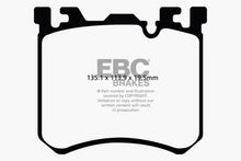 Load image into Gallery viewer, EBC Yellowstuff Brake Pads for BMW X5 and X6 * High-Performance Street &amp; Track Use Part Number ebcDP42091R