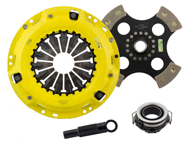 ACT 1991 Toyota MR2 XT/Race Rigid 4 Pad Clutch Kit with Xtreme Pressure Plate
