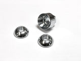 KC HiLiTES Light Lock Set - M10-1.5 for Enhanced Security and Anti-Theft Protection