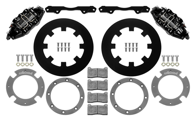 Wilwood Brake Kit for 2017-2021 Can-Am X3RS, 6-Piston Rear with 11.25 Inch Undrilled Rotors