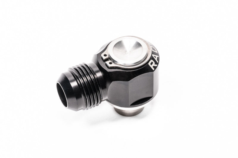 Radium Engineering RB25DET 10AN Male Press-In Valve Cover Fitting for Nissan Intake & Exhaust