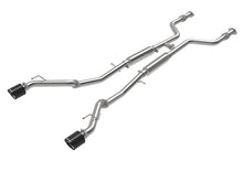 Load image into Gallery viewer, aFe POWER Takeda 2-1/2 Inch Stainless Steel Cat-Back Exhaust System with Carbon Fiber Tips for Nissan Z 2023