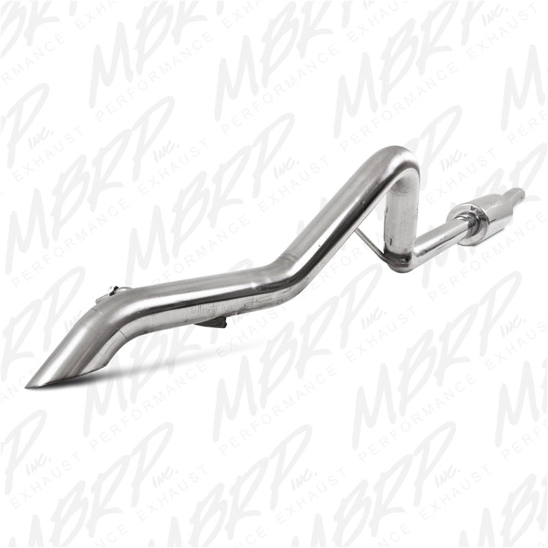 MBRP Armor Plus Series Off-Road Tail Pipe for 2007-2011 Jeep Wrangler 3.8L V6