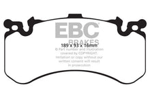 Load image into Gallery viewer, EBC Redstuff Ceramic Low Dust Front Brake Pads for Audi A8 Quattro and More (Part No. EBCDP32158C)