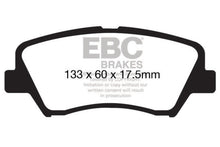 Load image into Gallery viewer, EBC Redstuff Ceramic Low Dust Front Brake Pads for Hyundai Elantra Models * Part Number EBCDP31874C