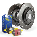 EBC S9 Brake Pad and Rotor Kit for Honda Civic 2016-2017 * High-Performance Slotted Rotors and Yellowstuff Pads