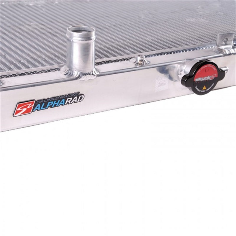 Skunk2 Alpha Series Full-Size Dual Core Radiator for 1988-1991 Honda Civic and CRX