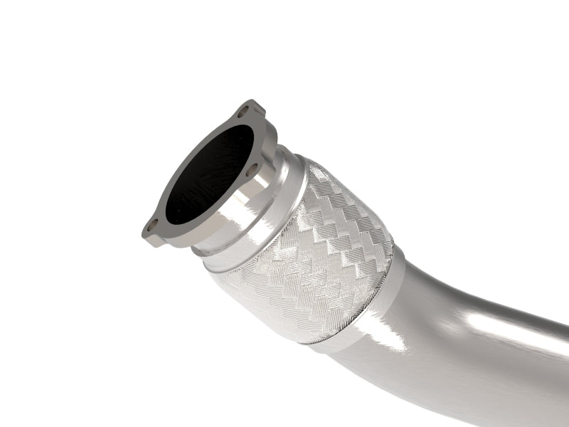 aFe Power MACH Force-Xp 3-inch Front Resonator Delete Pipe for 2009-2016 Audi A4/A5 B8 with 2.0L Turbo Engine