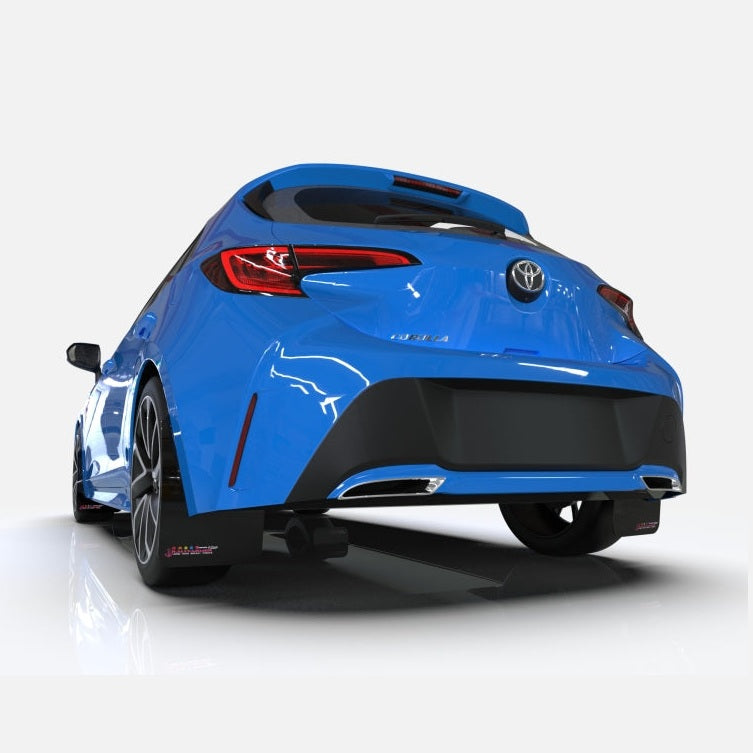 Rally Armor Black Mud Flap for Hyundai Veloster N (2019-2022) with BCE Logo