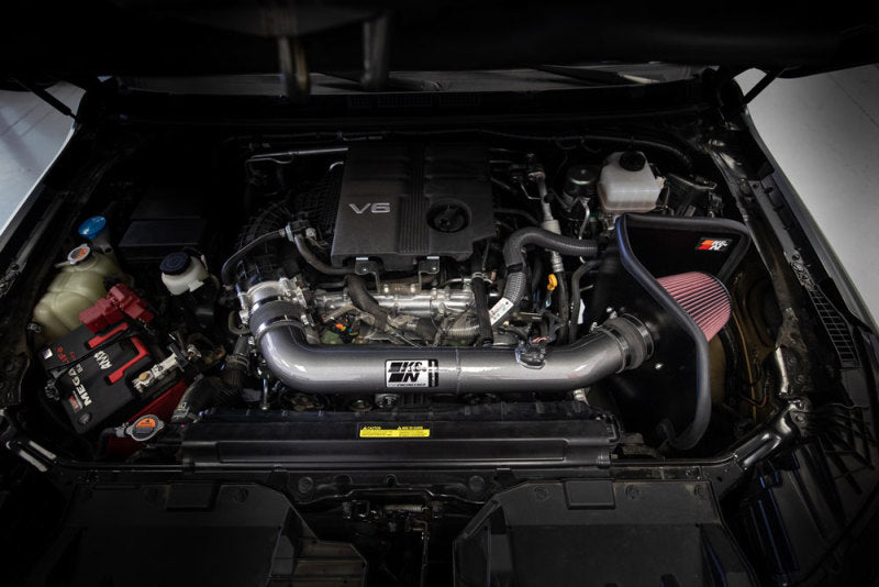 K&N Engineering 2022-2024 Nissan Frontier V6 3.8L Performance Cold Air Intake System (Part No. KNN77-6018KC)
