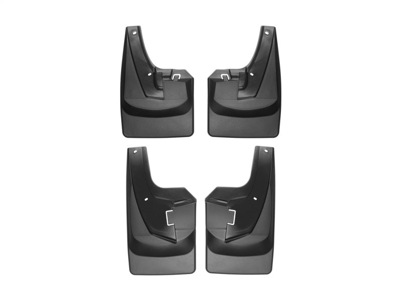 WeatherTech DigitalFit No-Drill MudFlap Kit for 2019+ Ram 2500/3500, Black – WET110108-120108