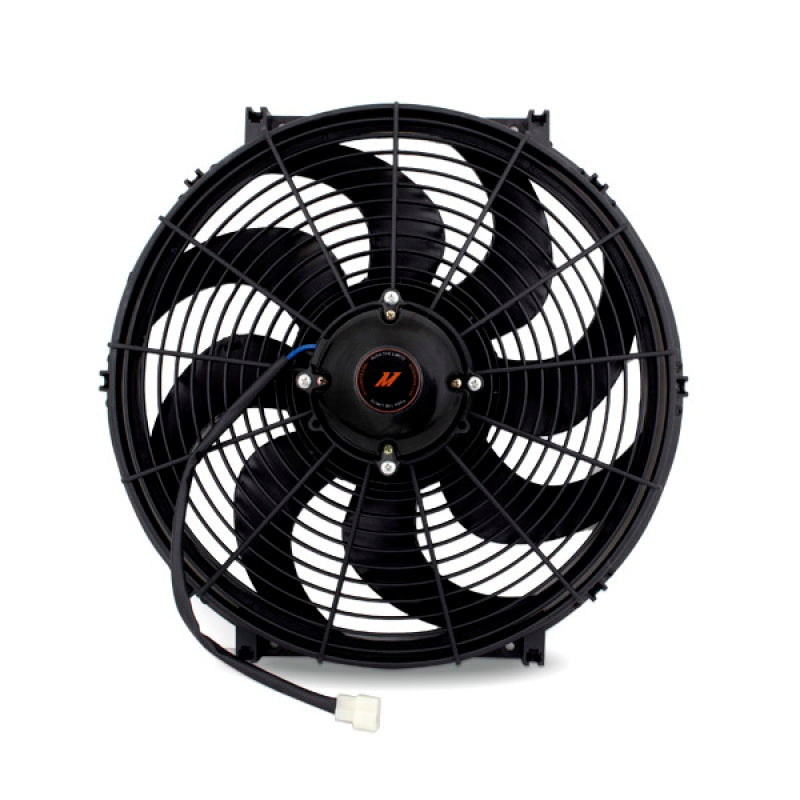 Mishimoto 16 Inch Race Line High-Flow Electric Fan - Heavy-Duty Cooling for Large Engines