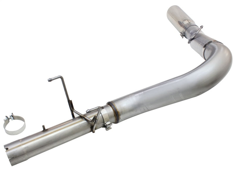 aFe MACHForce XP Large Bore 5-inch DPF-Back Exhaust System for Dodge RAM 13-18 with Polished Tip