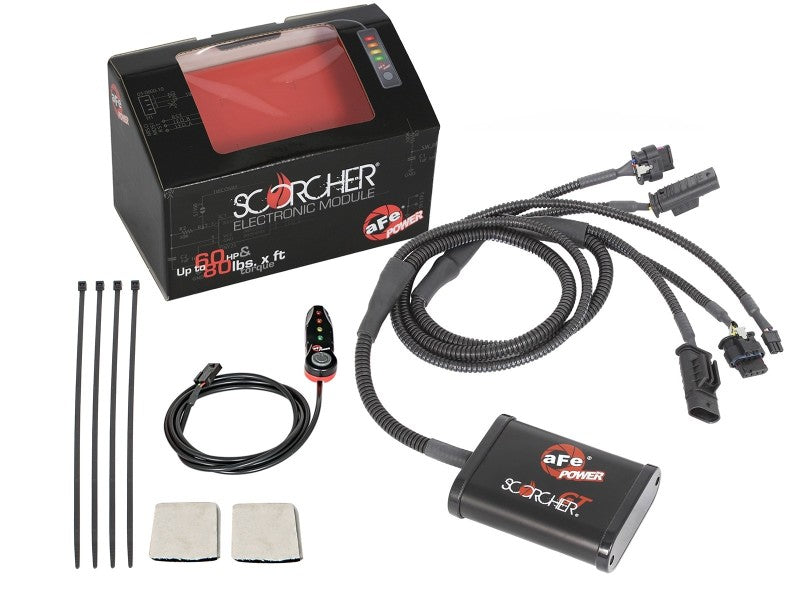 aFe Scorcher GT Power Module for Ford F-150 2021 2.7L/3.5L - Enhances Turbo Boost & Throttle Response
