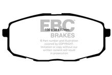 Load image into Gallery viewer, EBC Greenstuff 2000 Series Front Brake Pads DP21562 for Hyundai Elantra and Kia Forte