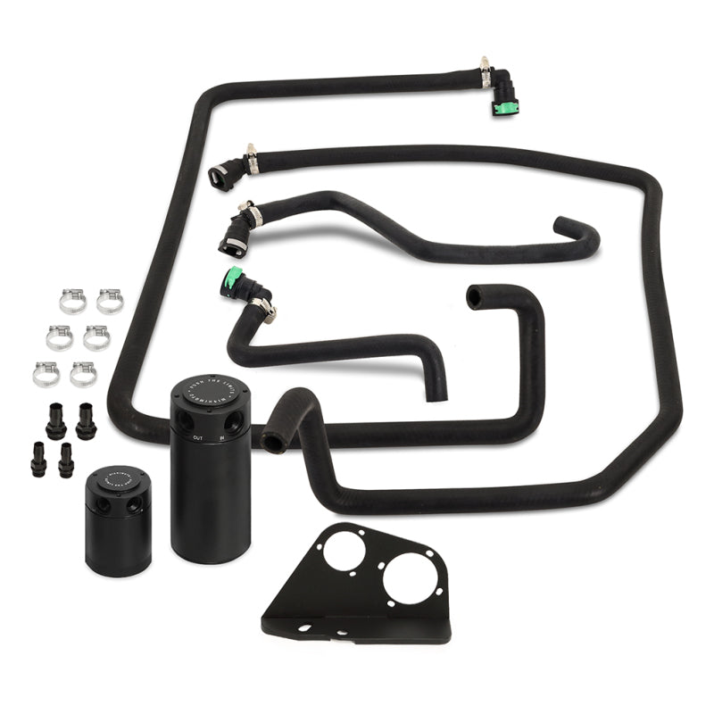Mishimoto 2021+ Ford F-150 3.5L EcoBoost Oil Catch Can Kit for Enhanced Engine Protection