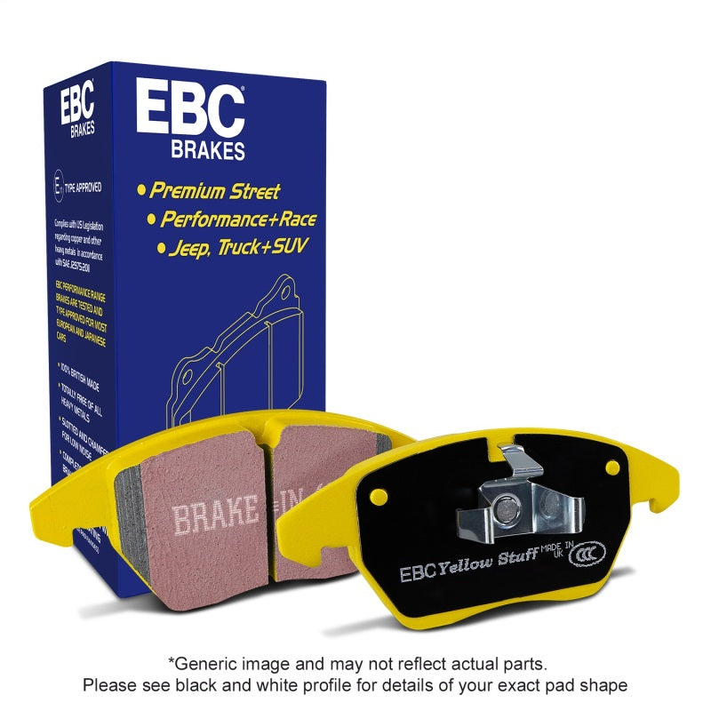 EBC Yellowstuff Front Brake Pads for Chevrolet Silverado 1500 (2019-2020) * High-Performance Street and Track Solution