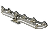aFe Twisted Steel Header Turbo Manifold (Part Number: afe48-32020) for 1998-2002 Dodge Ram 2500 and 3500 5.9L Diesel Trucks