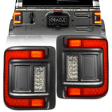 Oracle 2018+ Jeep Wrangler JL Flush Mount LED Tail Lights with Tinted Lens
