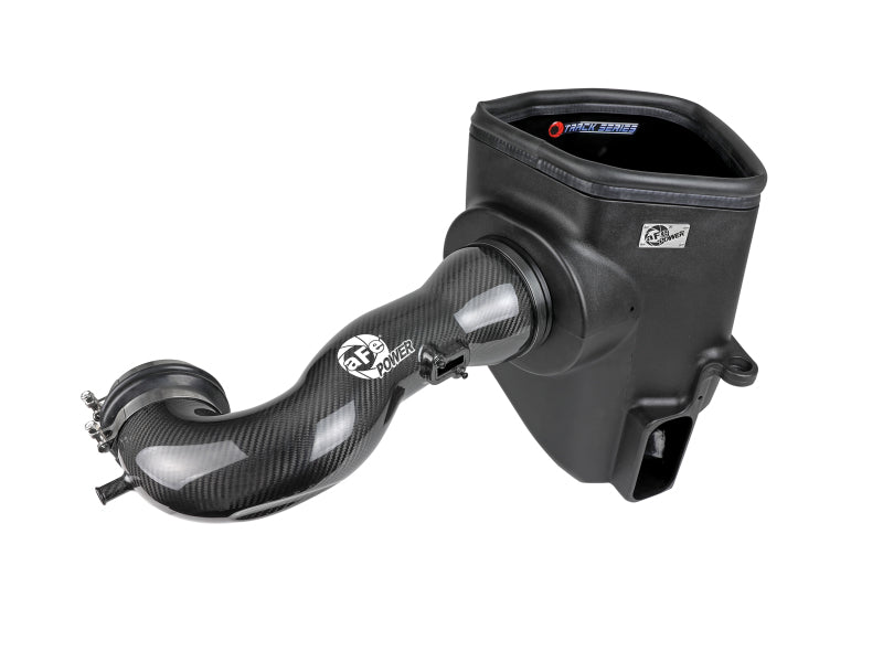 aFe 19-21 GM Trucks Track Series Carbon Fiber Cold Air Intake System with Pro Dry S Filter Part #AFE57-10015D