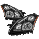 SPYDER xTune Nissan Altima 2010-2012 4-Door OE Style Halogen Headlights - Black HD-JH-NA104D-AM-BK